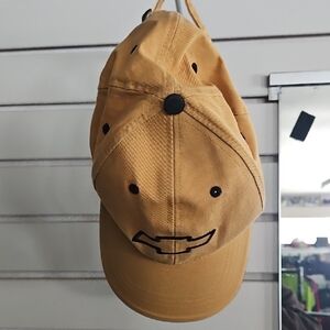 Adult Tan Baseball Cap with Chevy Symbol Paramount Outdoors